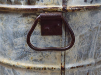 Vintage Rustic Metal Planter