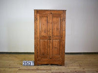 Vintage Rustic Teak Wood Cupboard Cabinet Storage