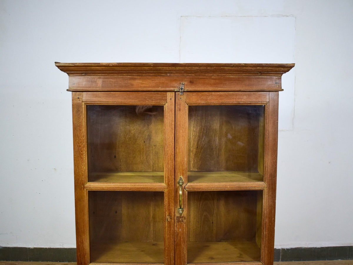 Vintage Wooden Rustic Cupboard Cabinet