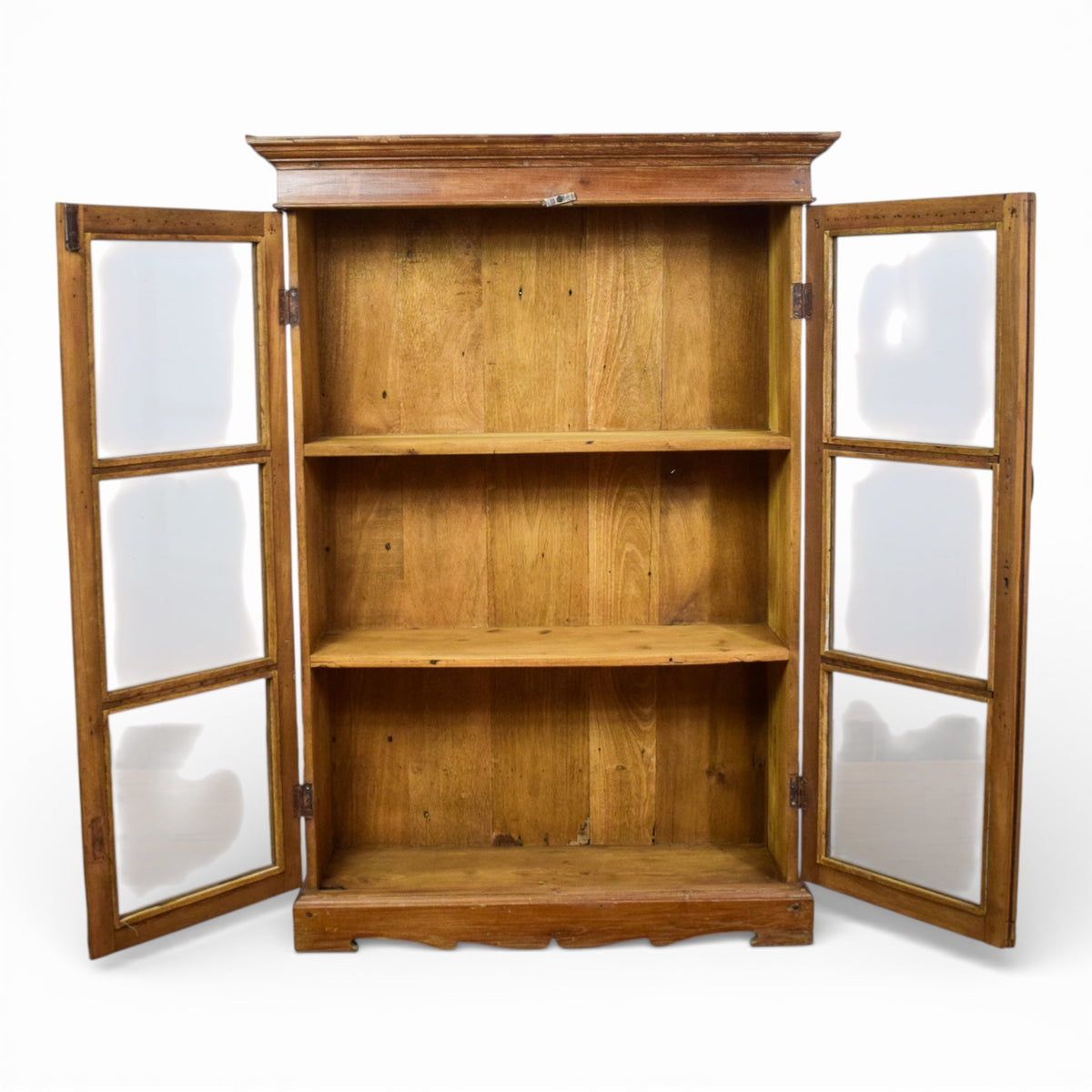 Vintage Wooden Rustic Cupboard Cabinet