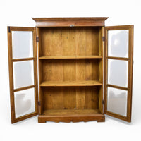 Vintage Wooden Rustic Cupboard Cabinet