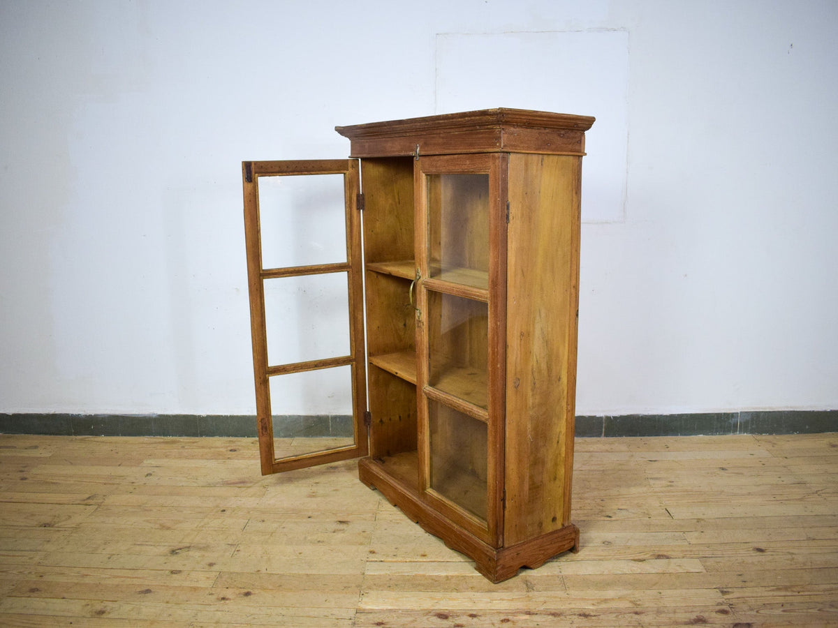 Vintage Wooden Rustic Cupboard Cabinet