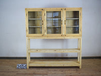 Vintage Rustic Reclaimed Wooden Sideboard Cupboard Dresser