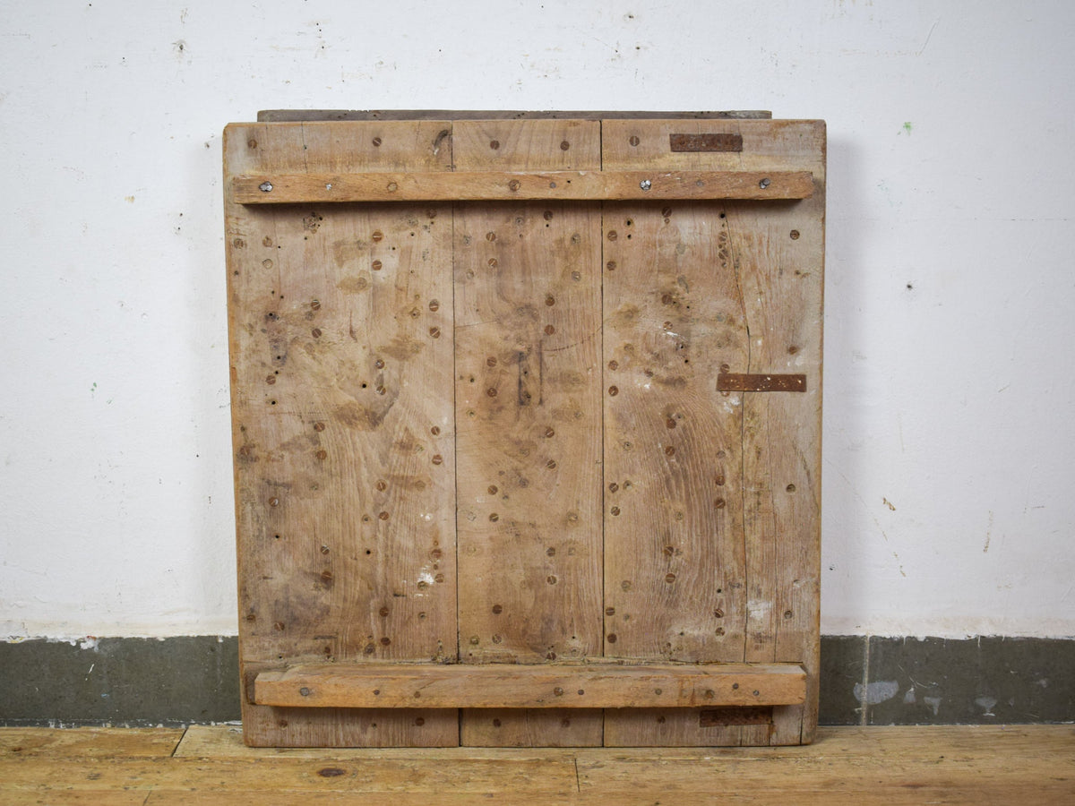 Vintage Rustic Architectural Wooden Carved Mould Board Wall Art