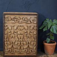 Vintage Rustic Architectural Wooden Carved Mould Board Wall Art