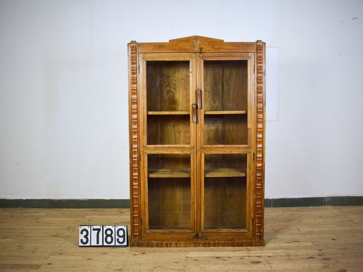 Vintage Wooden Rustic Cupboard Cabinet
