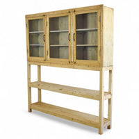 Vintage Rustic Reclaimed Wooden Sideboard Cupboard Dresser