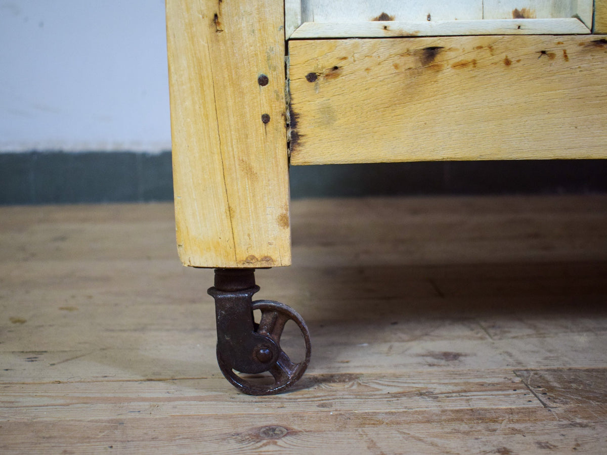 Vintage Kitchen Island Cupboard Cabinet