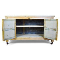 Vintage Kitchen Island Cupboard Cabinet