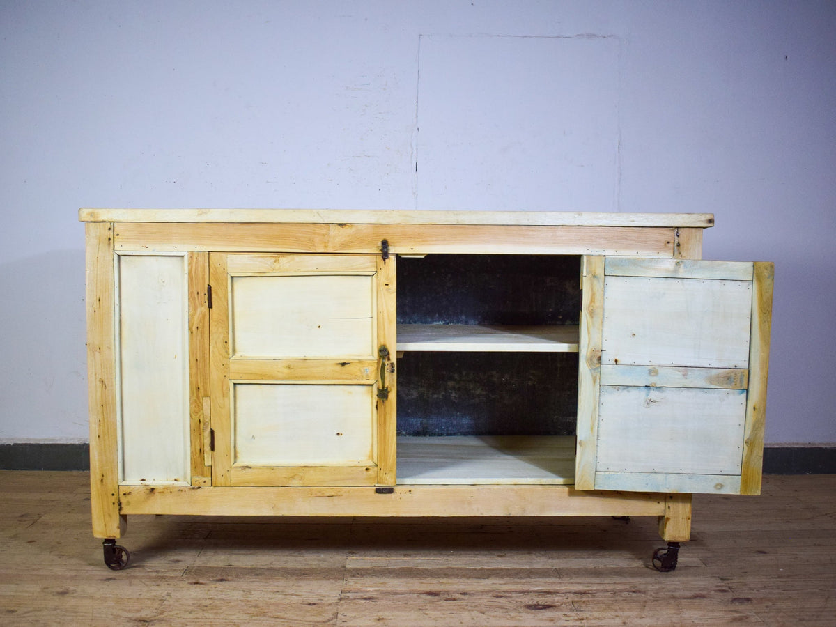 Vintage Kitchen Island Cupboard Cabinet