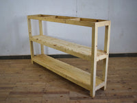 Vintage Rustic Reclaimed Wooden Sideboard Cupboard Dresser