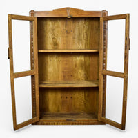 Vintage Wooden Rustic Cupboard Cabinet