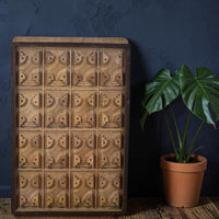 Vintage Rustic Architectural Wooden Carved Mould Board Wall Art
