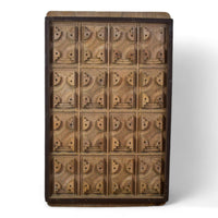 Vintage Rustic Architectural Wooden Carved Mould Board Wall Art