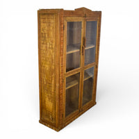 Vintage Wooden Rustic Cupboard Cabinet