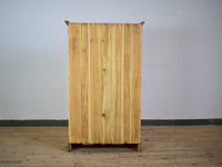 Vintage Rustic Bleached Wood Cupboard Cabinet Storage