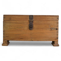 Vintage Rustic Wooden Chest Box