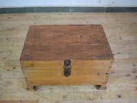 Vintage Rustic Wooden Chest Box