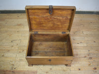 Vintage Rustic Wooden Chest Box