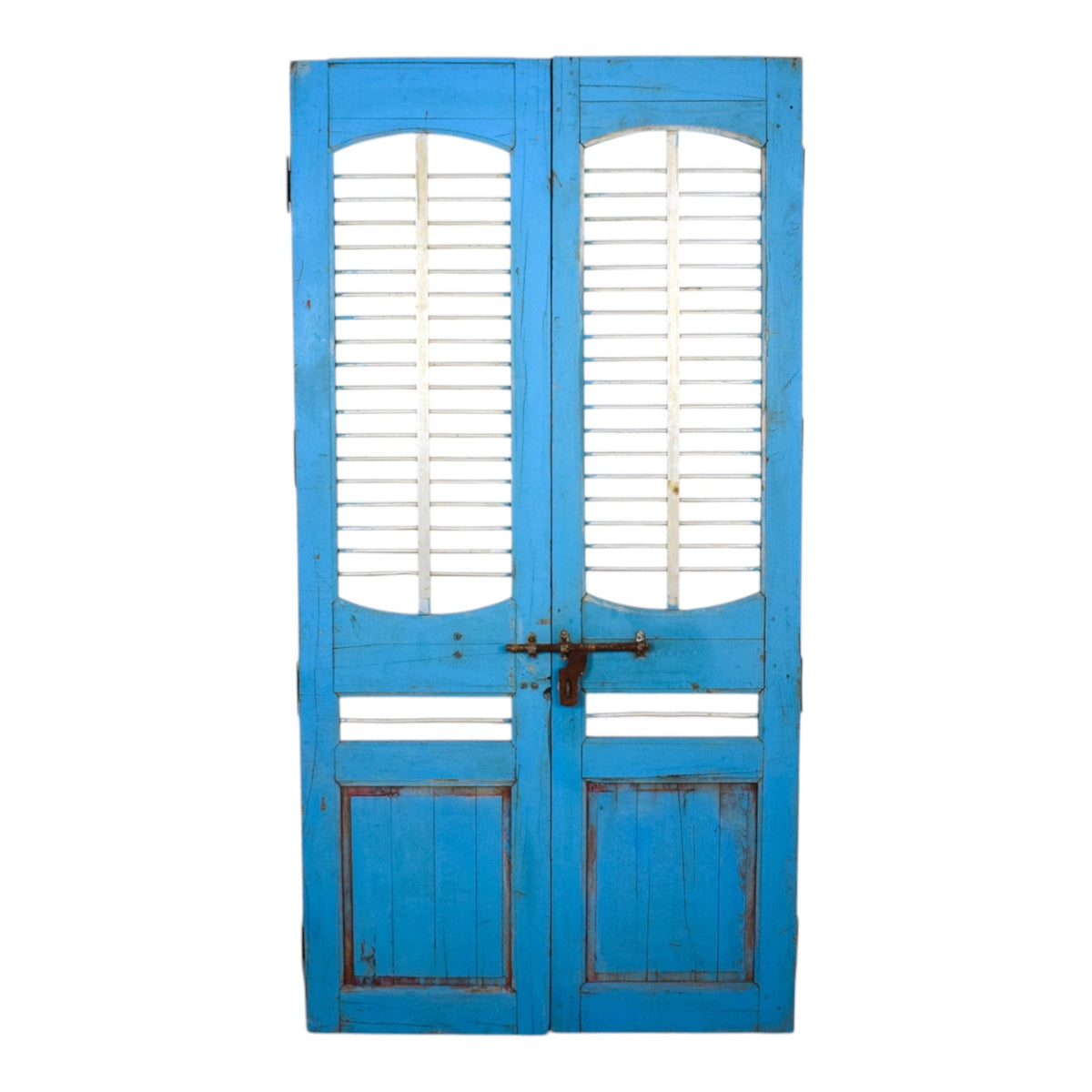 Pair of Antique Vintage Indian Doors Shutters