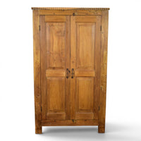 Vintage Wooden Rustic Fitted Interior Cupboard Cabinet