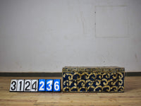 Vintage Indian Hand Painted Metal Travel Trunk Chest