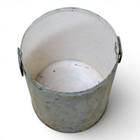 Vintage Rustic Metal Planter