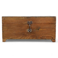 Vintage Wooden Chest Box Trunk