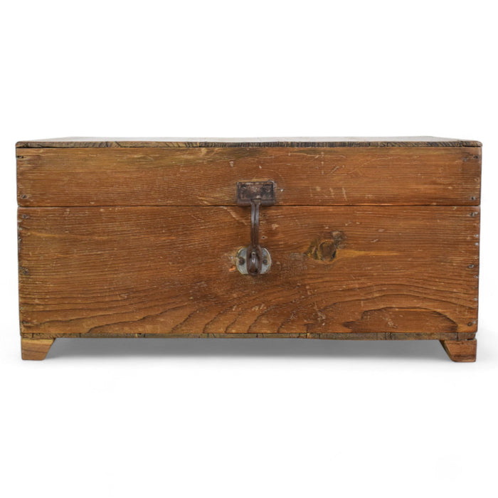 Vintage Wooden Chest Box Trunk