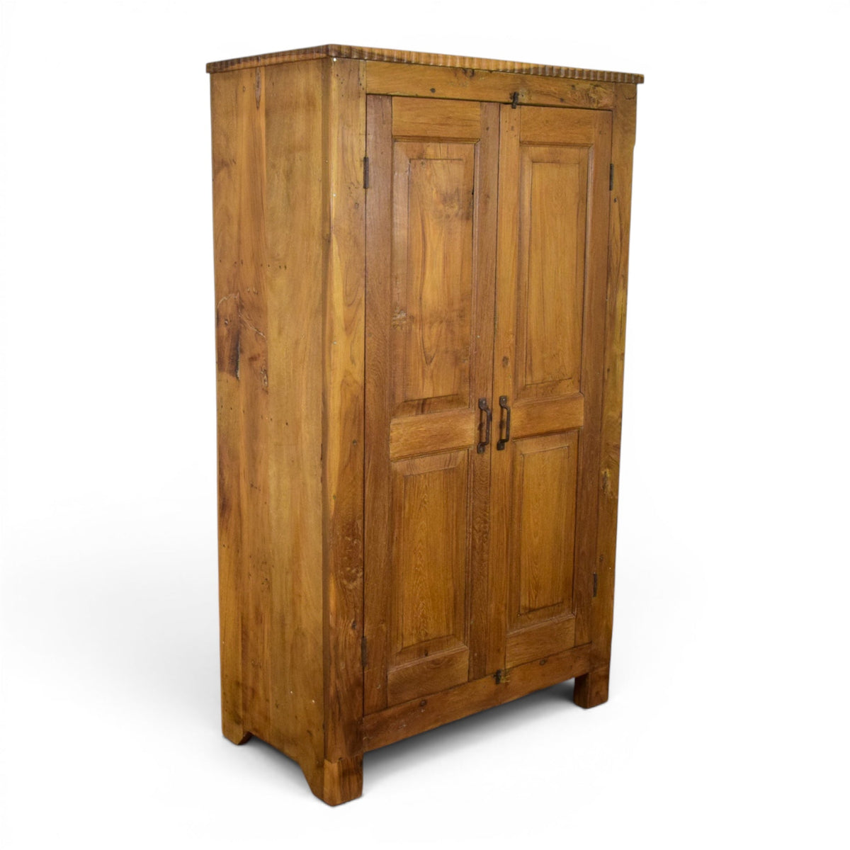Vintage Wooden Rustic Fitted Interior Cupboard Cabinet