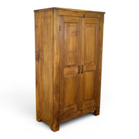 Vintage Wooden Rustic Fitted Interior Cupboard Cabinet