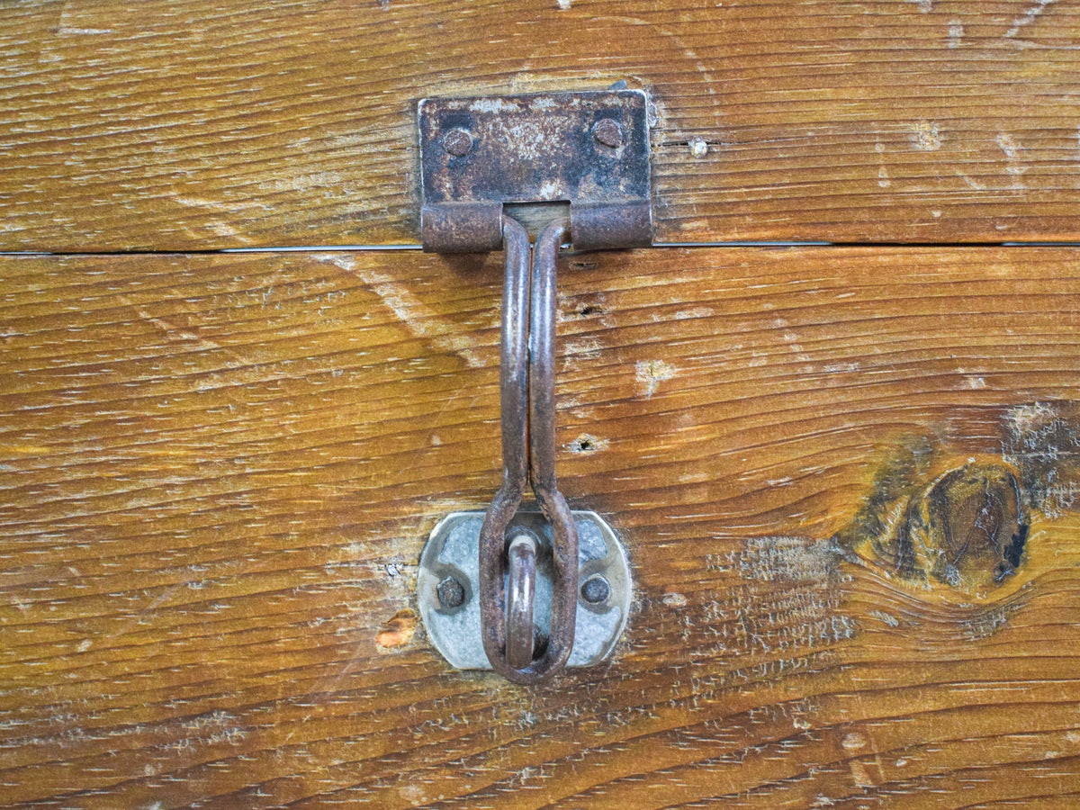 Vintage Wooden Chest Box Trunk