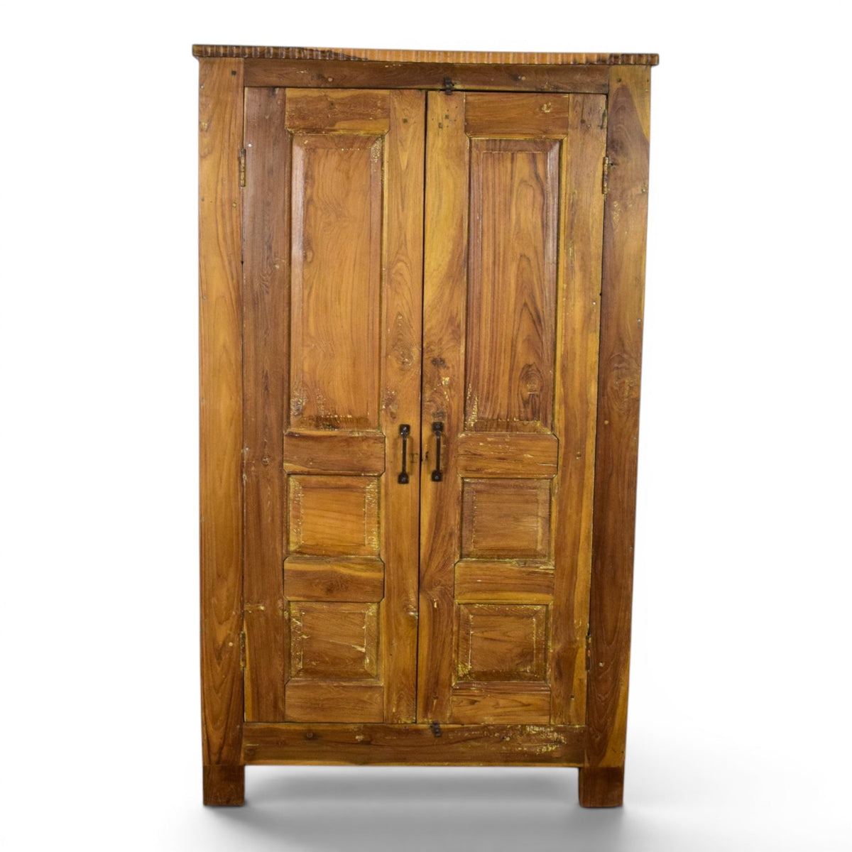 Vintage Wooden Rustic Fitted Interior Cupboard Cabinet