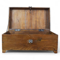 Vintage Wooden Chest Box Trunk