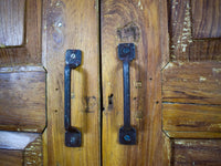 Vintage Wooden Rustic Fitted Interior Cupboard Cabinet