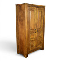 Vintage Wooden Rustic Fitted Interior Cupboard Cabinet