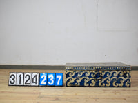 Vintage Indian Hand Painted Metal Travel Trunk Chest