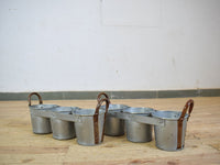 MILLWARDS® Galvanised Triple Planter - SMALL