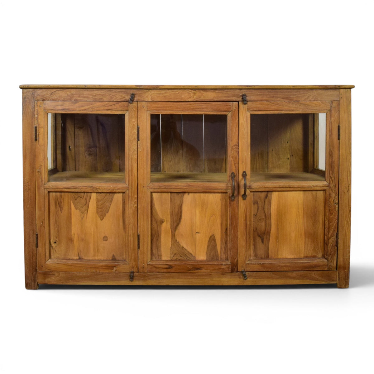 Vintage Rustic Wooden Cupboard Cabinet