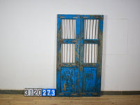 Pair of Antique Vintage Indian Doors Shutters