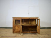 Vintage Rustic Wooden Cupboard Cabinet
