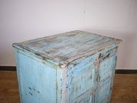 Vintage Painted Kitchen Island Cupboard Cabinet