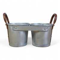 MILLWARDS® Galvanised Double Planter - SMALL