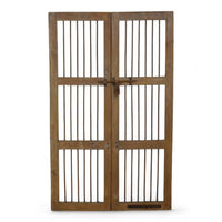 Pair of Antique Vintage Indian Doors Shutters