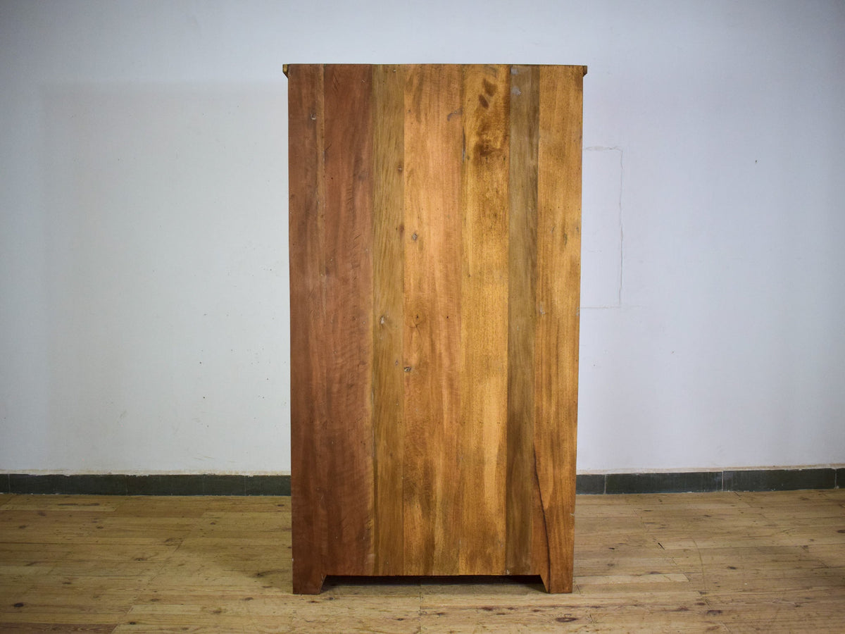 Vintage Rustic Hard Wood Fitted Interior Cupboard Cabinet Storage