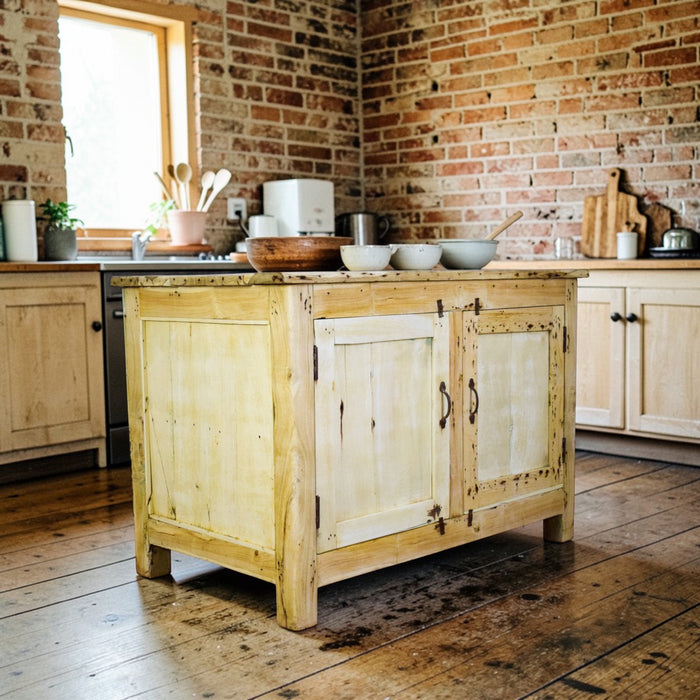 Vintage Kitchen Island Cupboard Cabinet