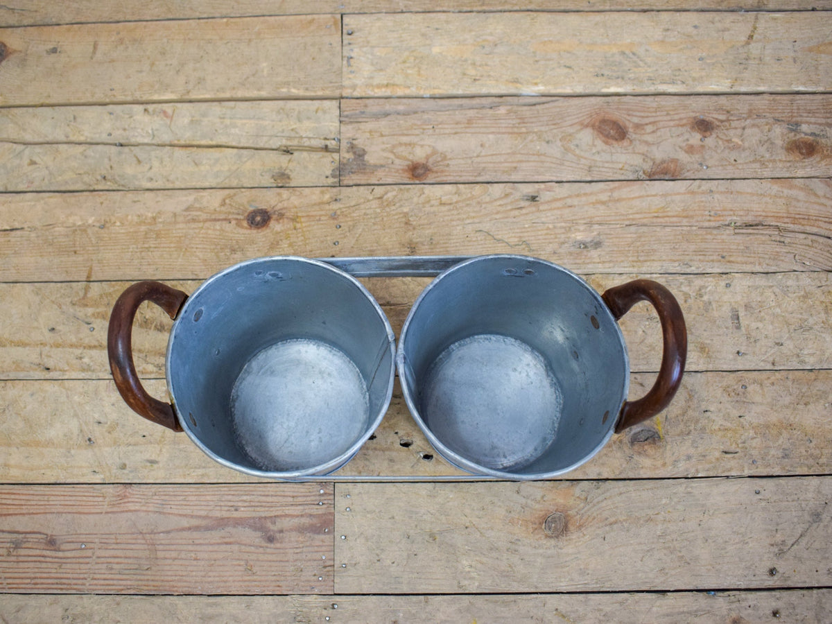 MILLWARDS® Galvanised Double Planter - SMALL