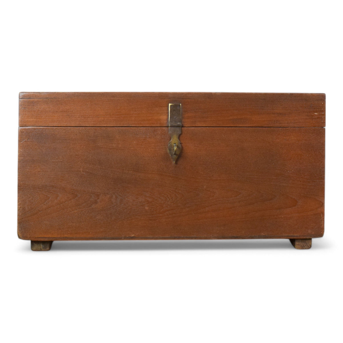 Vintage Rustic Wooden Chest Box Coffee Table