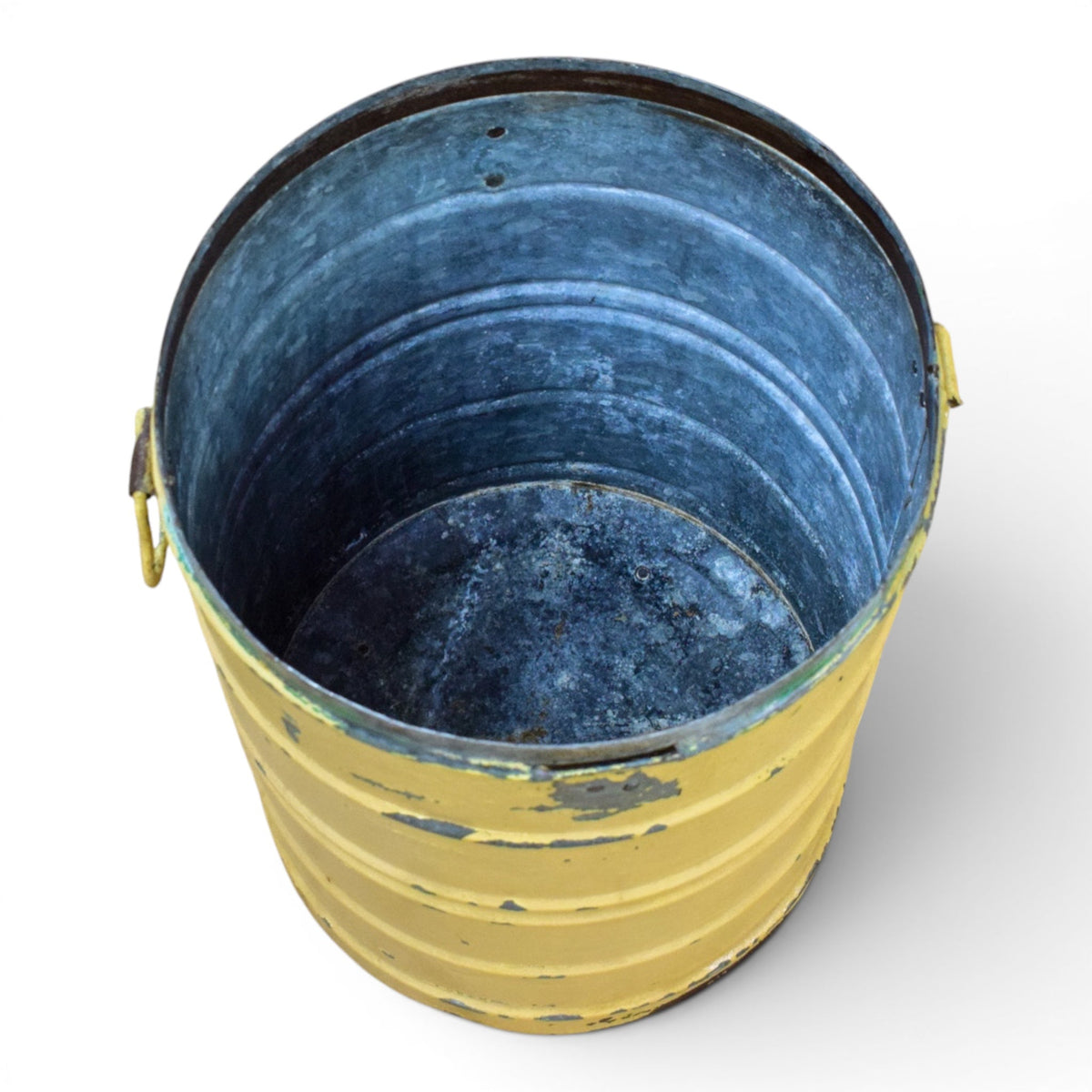 Vintage Rustic Metal Planter