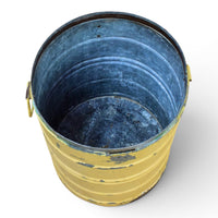 Vintage Rustic Metal Planter